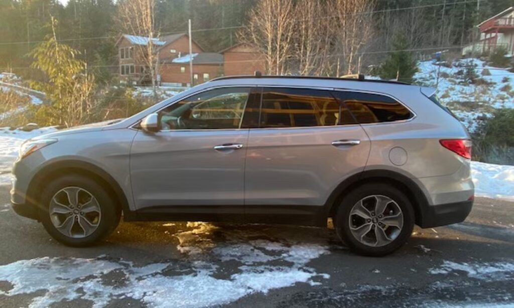 Hyundai Santa Fe 7 passenger SUV rental Ketchikan