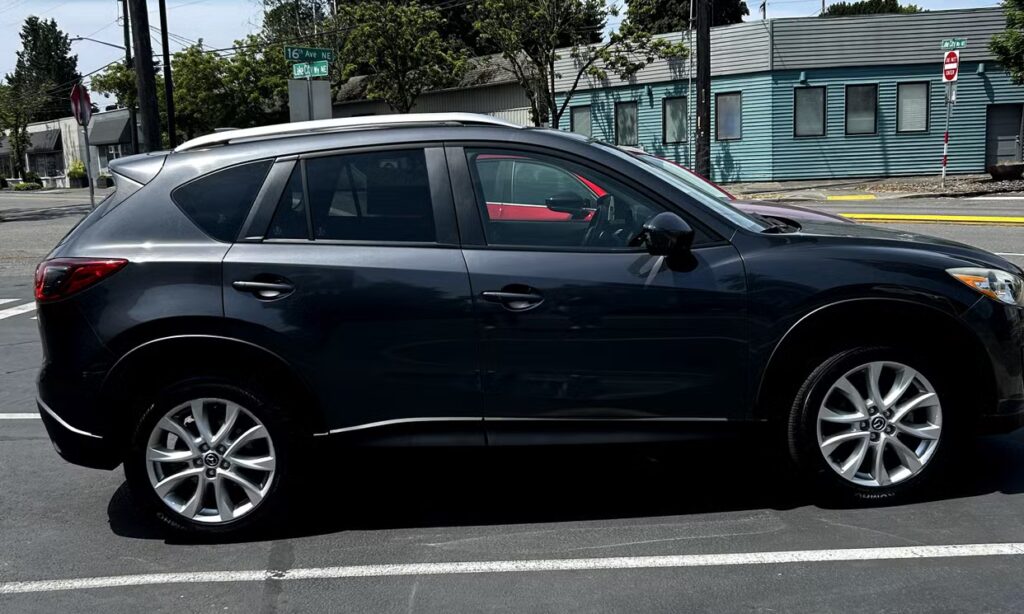 Mazda CX-5 SUV rental for Ketchikan sightseeing