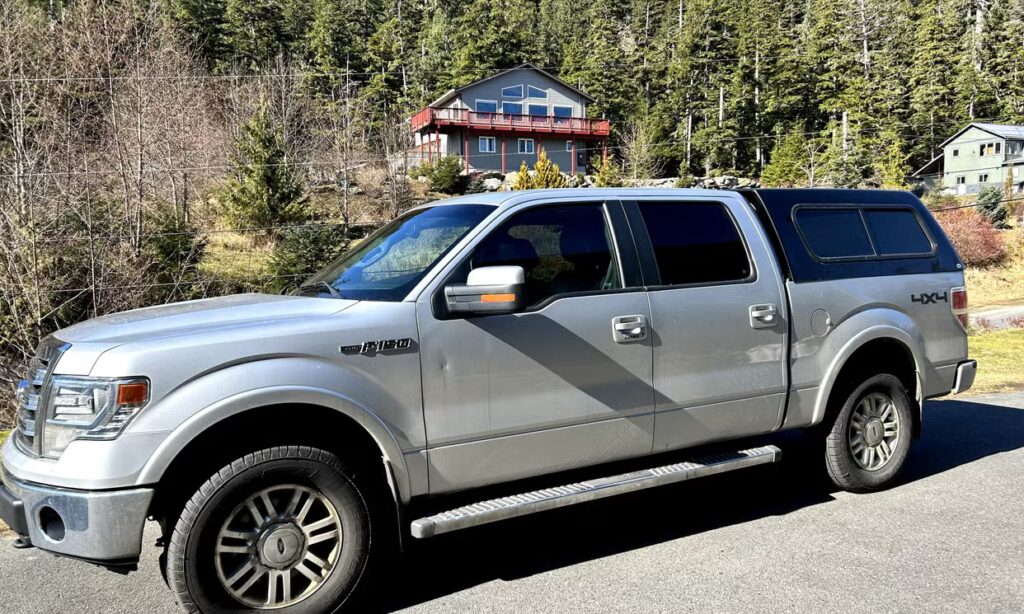 Ford F-150 4x4 Pickup Truck rental for Ketchikan work trip