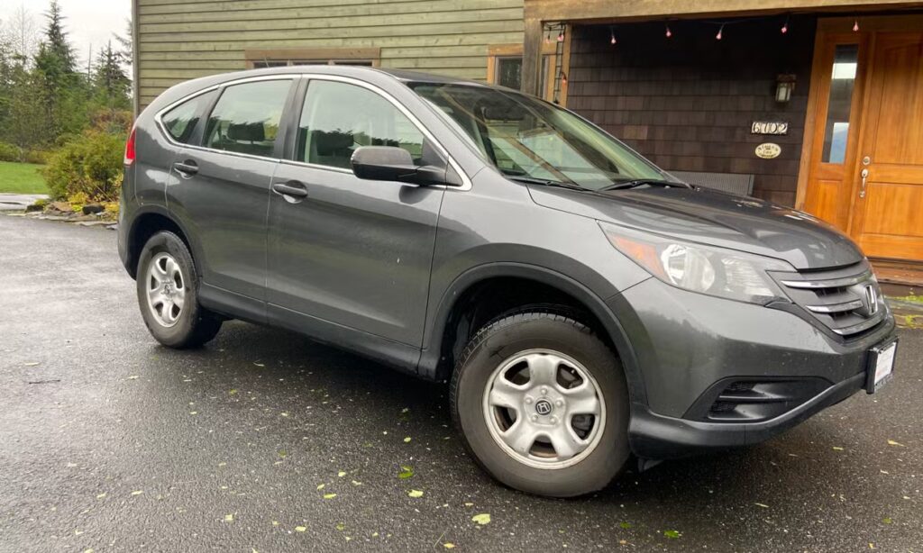 Silver Honda CR-V AWD SUV rental, Ketchikan, Alaska